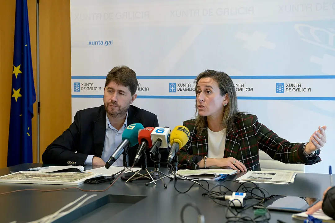 A Coru&ntilde;a
 A conselleira de Infraestruturas e Mobilidade, Ethel V&aacute;zquez, acompa&ntilde;ada do alcalde de Arteixo,  Carlos Calvelo, informar&aacute; en rolda de prensa sobre a autoestrada A Coru&ntilde;a-Carballo (AG-55).
22/10/2019
Foto: Moncho Fuentes / AGN A Coru&ntilde;a