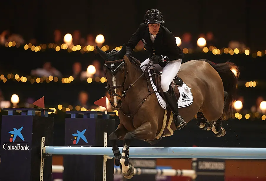 A CORU&Ntilde;A, SPAIN - DECEMBER 09: CSI 5* W A Coru&ntilde;a at Centro Hipico Casas Novas on December 09, 2018 in A Coruna, Spain. (Photo by Manuel Queimadelos / Oxer Sport)