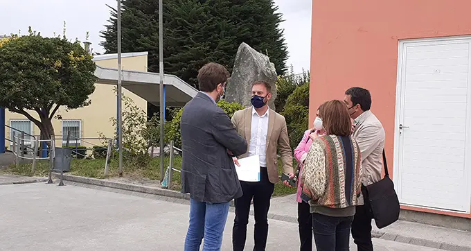 Obras en el CEIP POnte dos Brozos del Concello de Arteixo