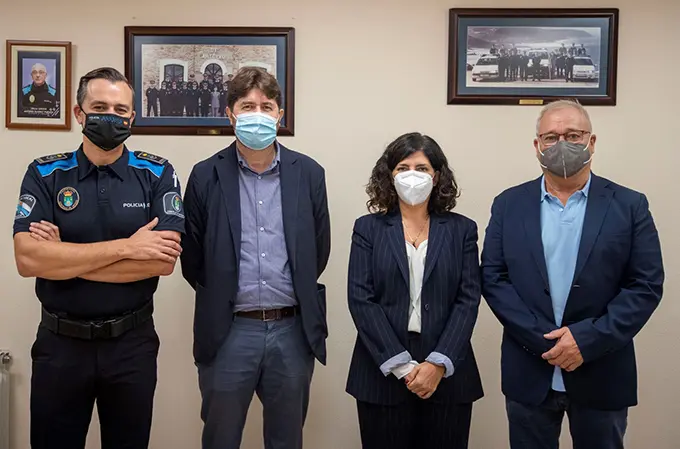 Daniel s&aacute;nchez, carlos Calvelo, Natalia Barreiro y Jos&eacute; Mar&iacute;a Novo