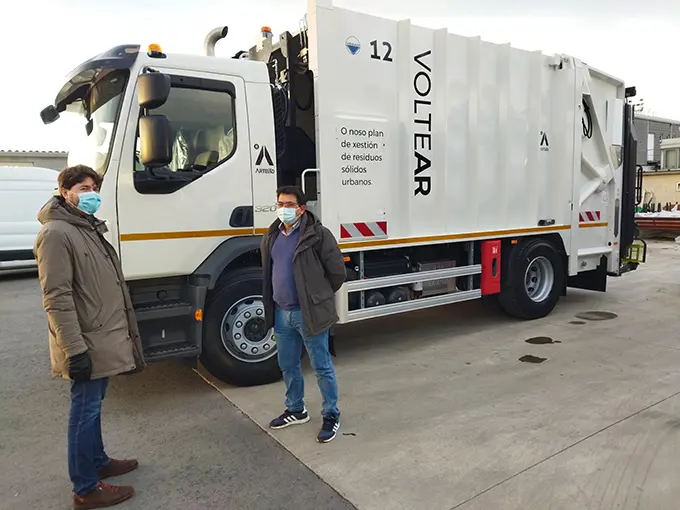 Arteixo adquiere un nuevo cami&oacute;n para recogida de residuos en el rural del municipio