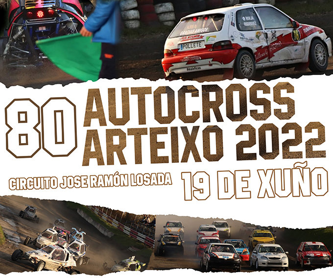 campeonato gallego de autocross 2022 en La catedral de Morás, Arteixo