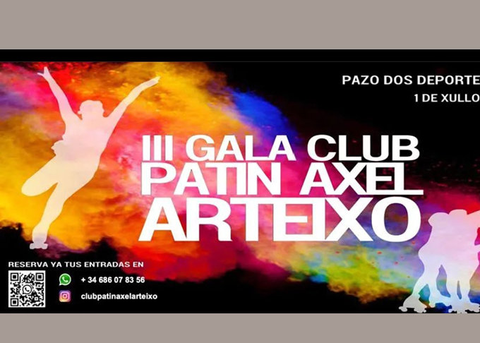 Gala de cierre de temporada club patín axel Arteixo