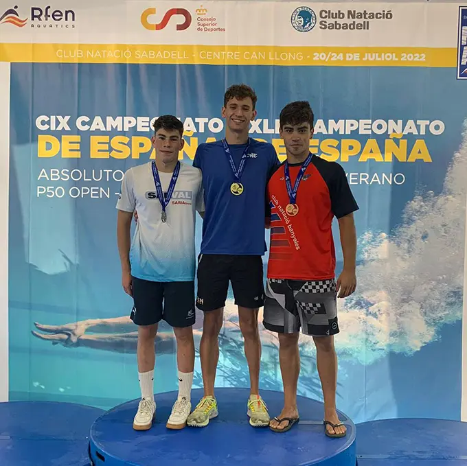 nadadores de Arteixo destacan en en campeonato de Espa&ntilde;a 