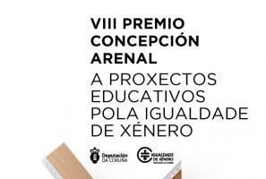 Cartel da VIII edición do "Premio concepción Arenal"-El Portal de la Infancia