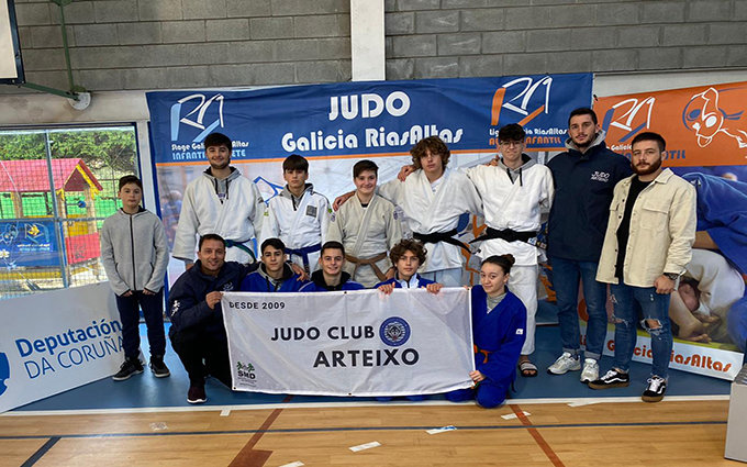 Arteixo judo Club Arteixo campeonato Liga Rías Altas