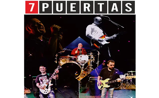 Concierto 20 aniversario de 7 Puertas el 3 de diciembre en Arteixo