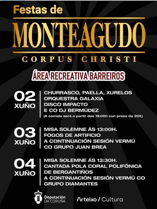 festas corpus christi monteaguo parroquia de Arteixo