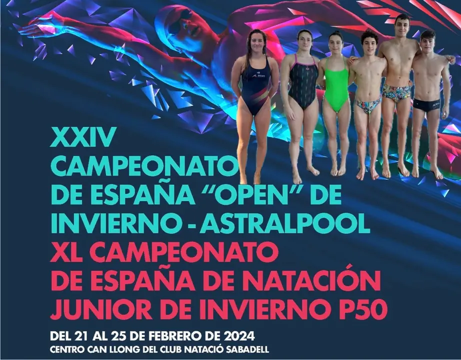Club Nataci&oacute;n Arteixo en el Open de Sabadell.