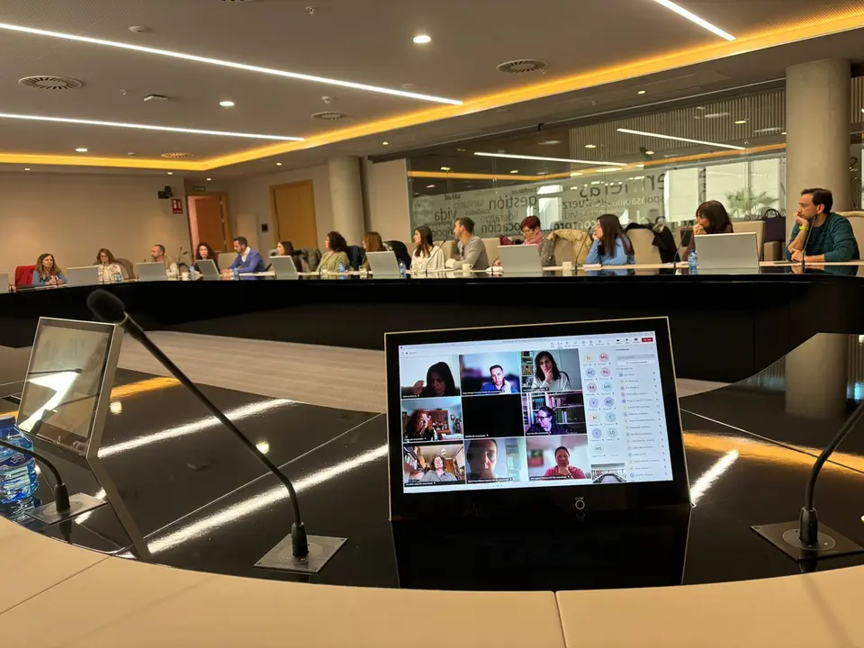 Reuni&oacute;n de las matronas espa&ntilde;olas.