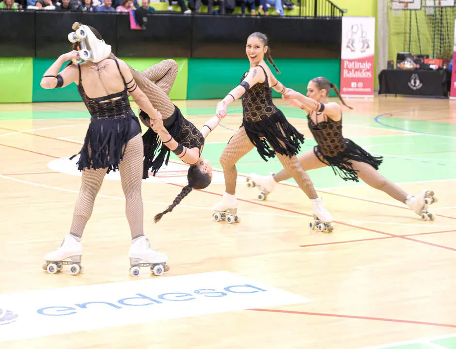 Club Pat&iacute;n Axel en el Campeonato de Espa&ntilde;a de cuartetos junior.