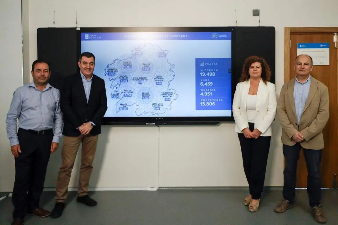 Presentaci&oacute;n de la nueva oferta de FP en Galicia.