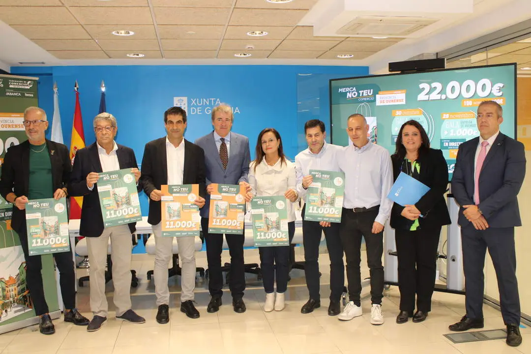 Presentaci&oacute;n de la campa&ntilde;a "Merca no teu comercio"