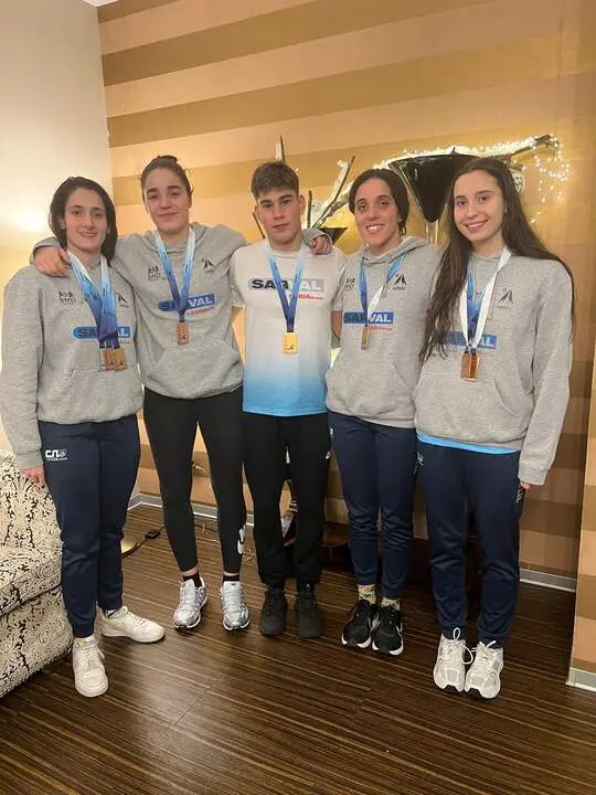CNA en el Campeonato Gallego Absoluto de Nataci&oacute;n.