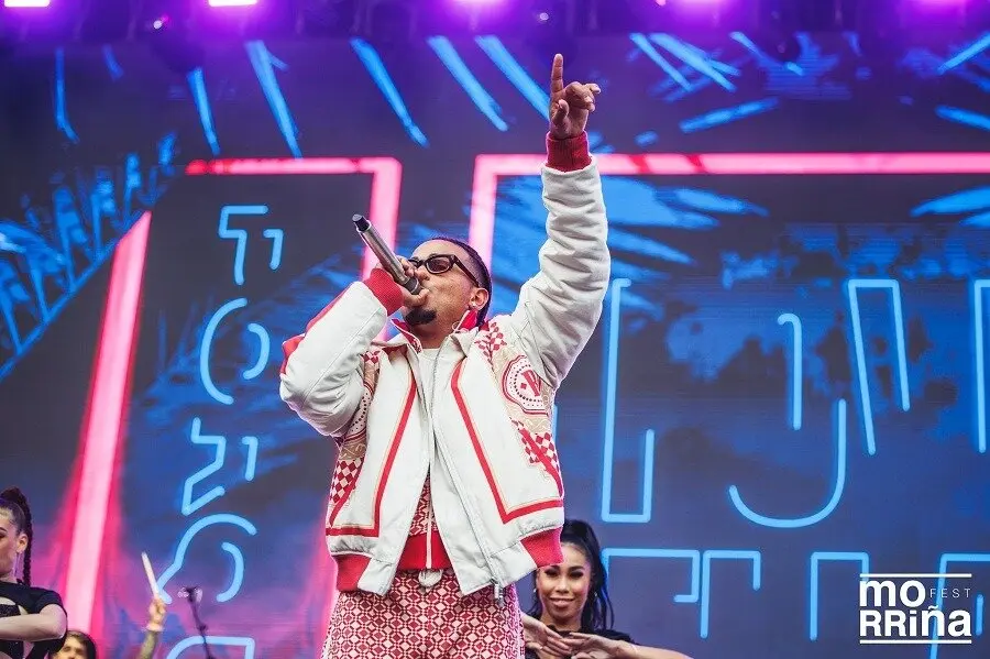 Ozuna en Morri&ntilde;a Fest 2022.