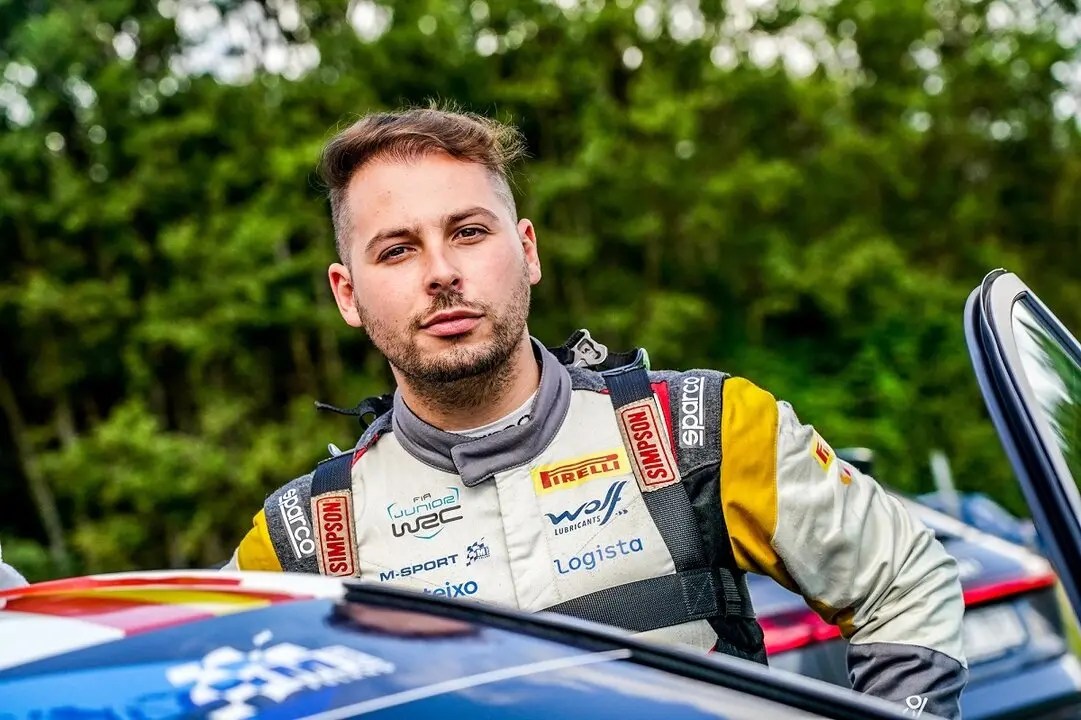 Roberto Blach Jr  arrancala disputa del FIA European Rally  Championship.