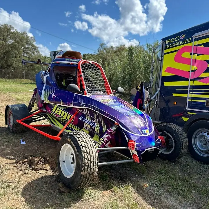 Iago Rodr&iacute;guez debuta en el Campeonato de Europa de Autocross.