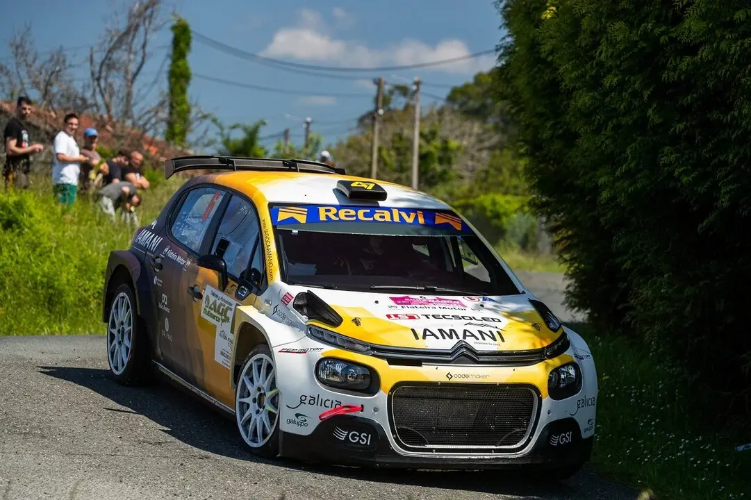 Accidentado Rallye de Nar&oacute;n para el Caama&ntilde;o Team.