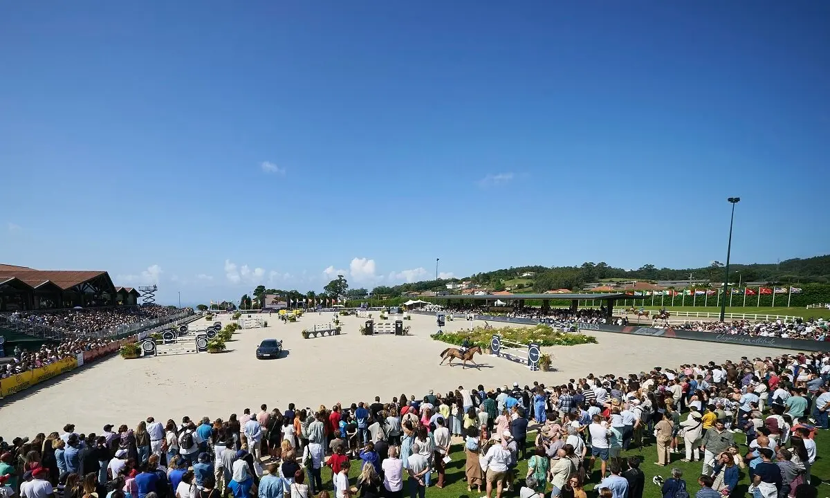 Campeonato de Europa de Saltos en el Centro H&iacute;pico Casas Novas (Foto de Manuel Queimadelos/Oxersport)