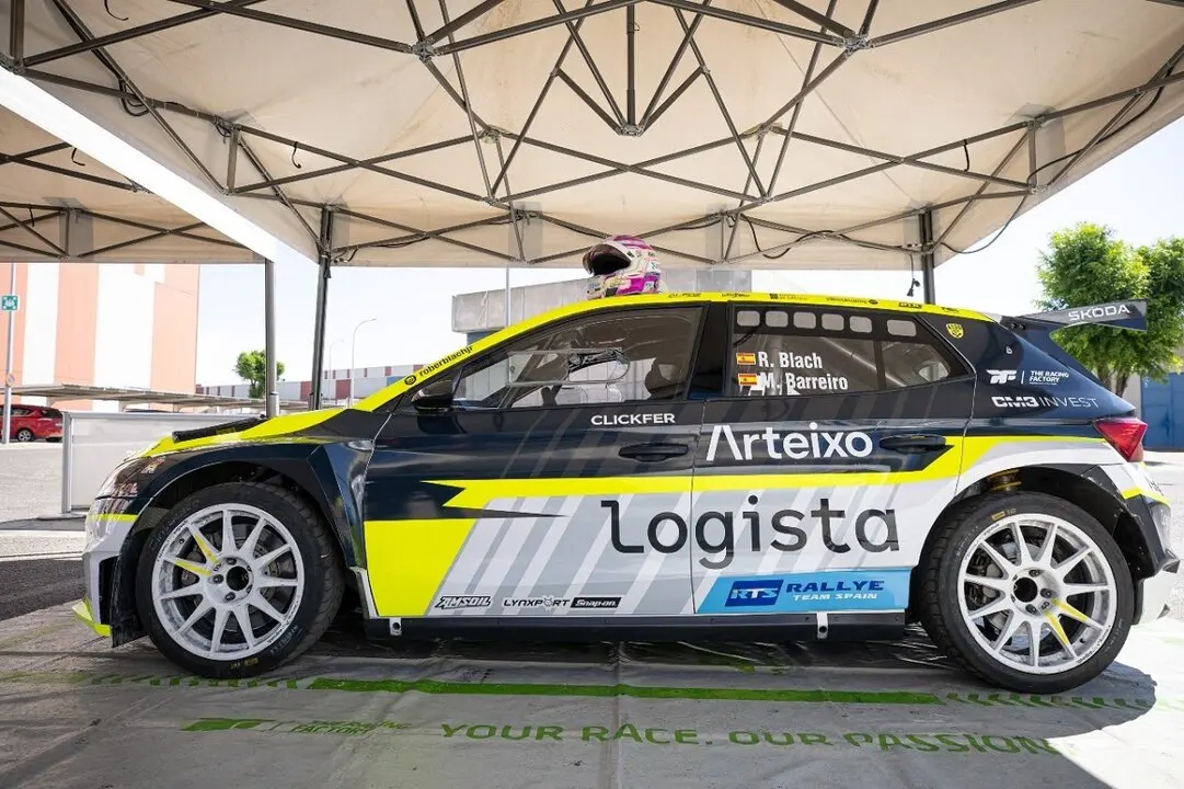 El coche de Roberto Blach Jr.