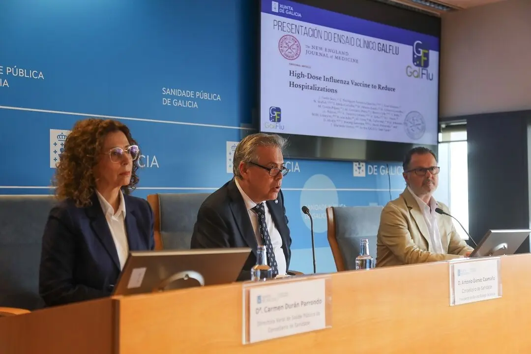Galflu, proyecto pionero de Galicia sobre la vacuna de alta carga contra la gripe.