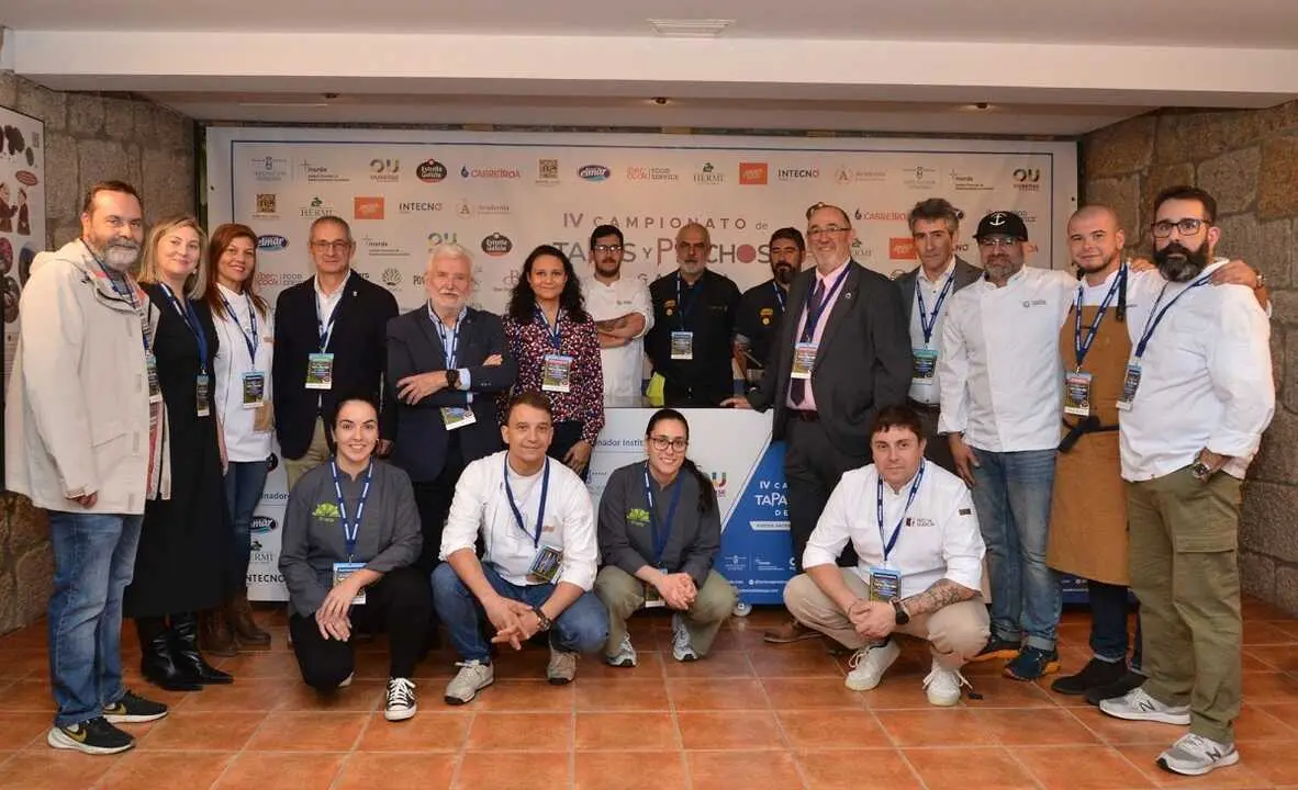Premiados en el IV Campeonato de Tapas y Pinchos de Galicia.