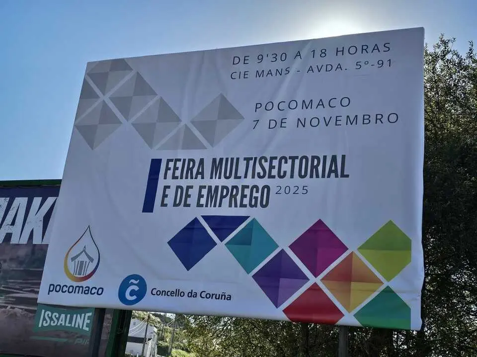 "I Feria Multisectorial y de Empleo Pocomaco" en A Coru&ntilde;a.