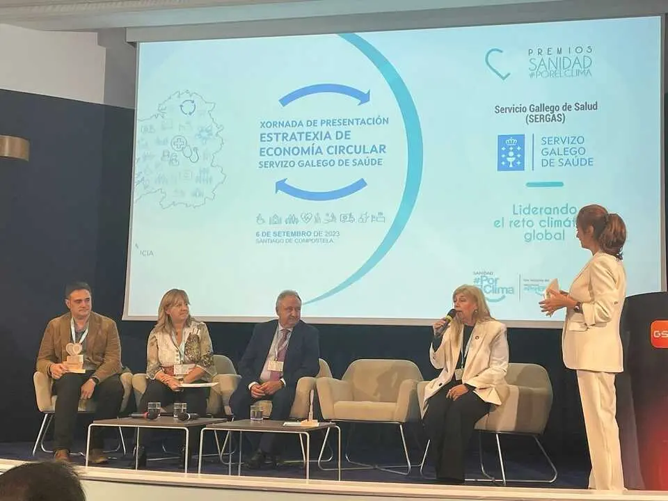 El Servicio Gallego de Salud protagoniza los premios Sanidad #PorElClima 2025.