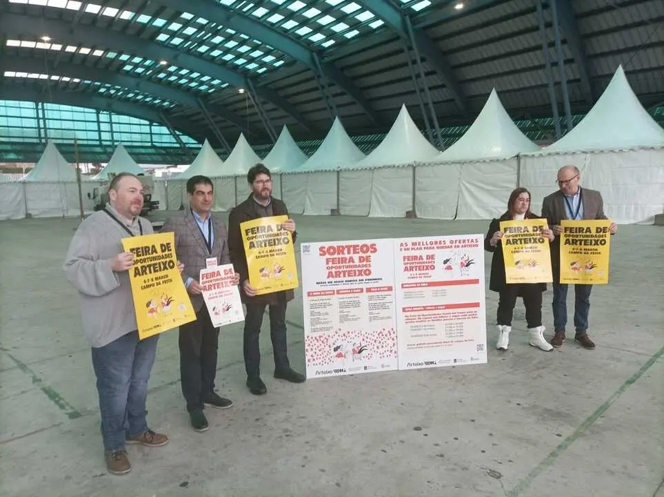 Presentaci&oacute;n de la Feria de Oportunidades de Arteixo 2026.