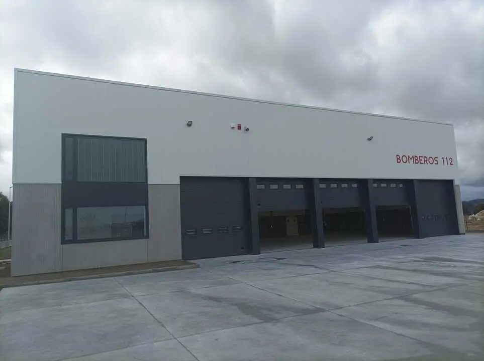 Nuevo parque comarcal de bomberos en Arteixo.