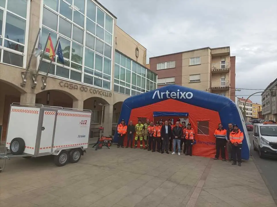 Arteixo refuerza la capacidad de Protecci&oacute;n Civil con un nuevo puesto avanzado.