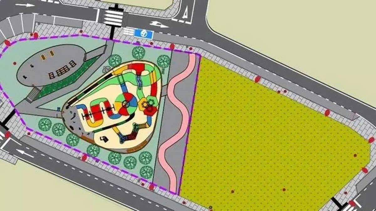 Nuevo parque en Candame (Arteixo).