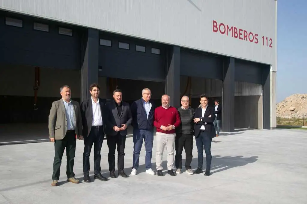 Oficializada la entrega de las obras del nuevo parque de bomberos en Mor&aacute;s.