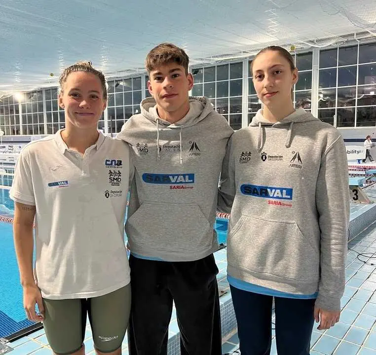 Tres nadadores del CN Arteixo, en Ibiza para un Campeonato de Espa&ntilde;a con sabor a Copa del Mundo.