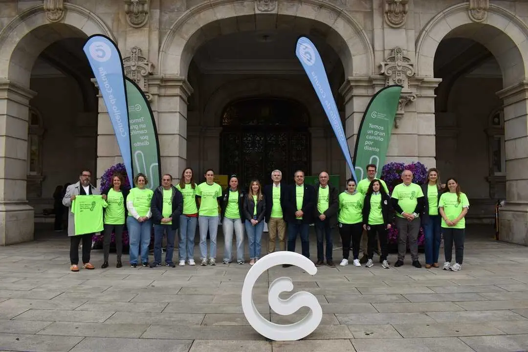 XIII edici&oacute;n de la andaina solidaria "A Coru&ntilde;a En Marcha Contra o Cancro".
