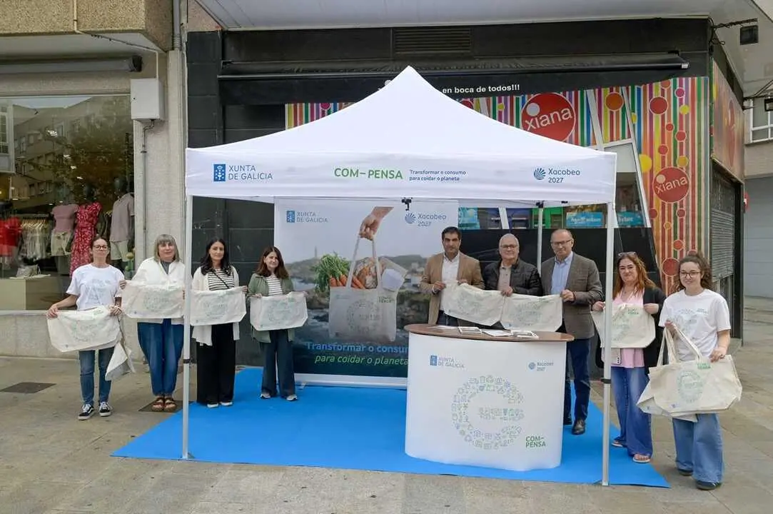 La Xunta impulsa la campa&ntilde;a &ldquo;Comercio Compensa&rdquo; en Arteixo.
