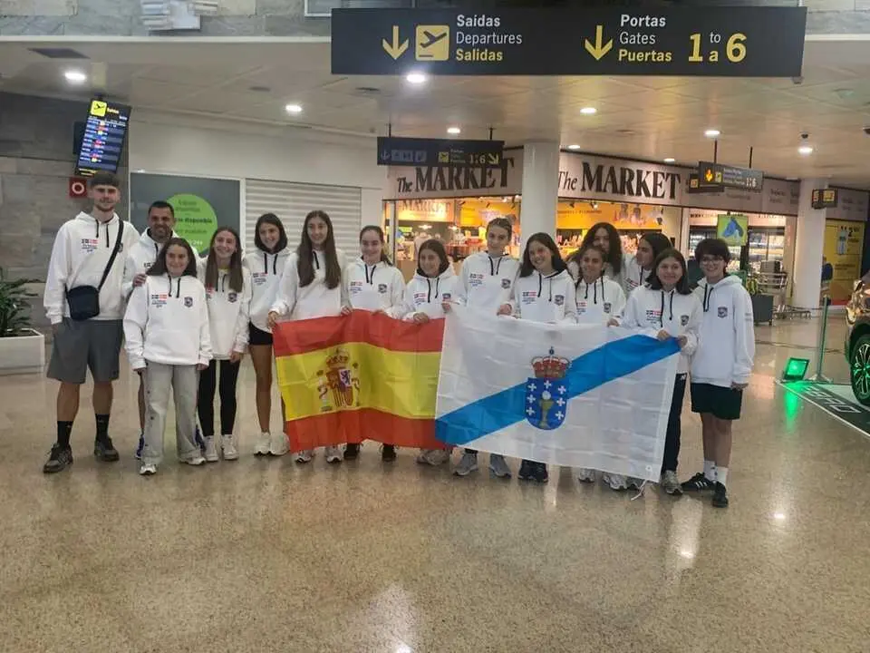 Jugadoras de Arteixo viven una experiencia internacional con Fair Play Tours.