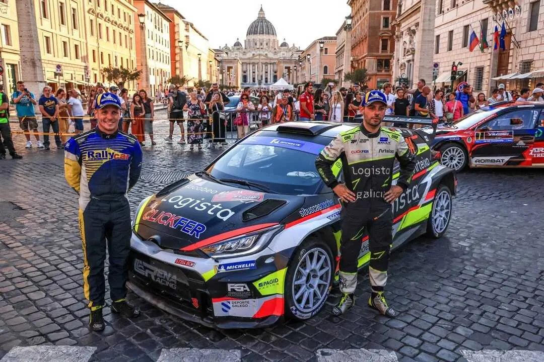 Roberto Blach Jr. completa con buenas sensaciones el Rally di Roma Capitale.