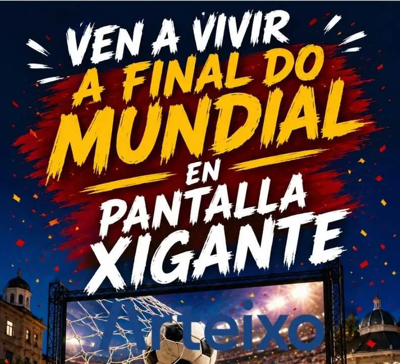 La Final del Mundial se vive en Arteixo.