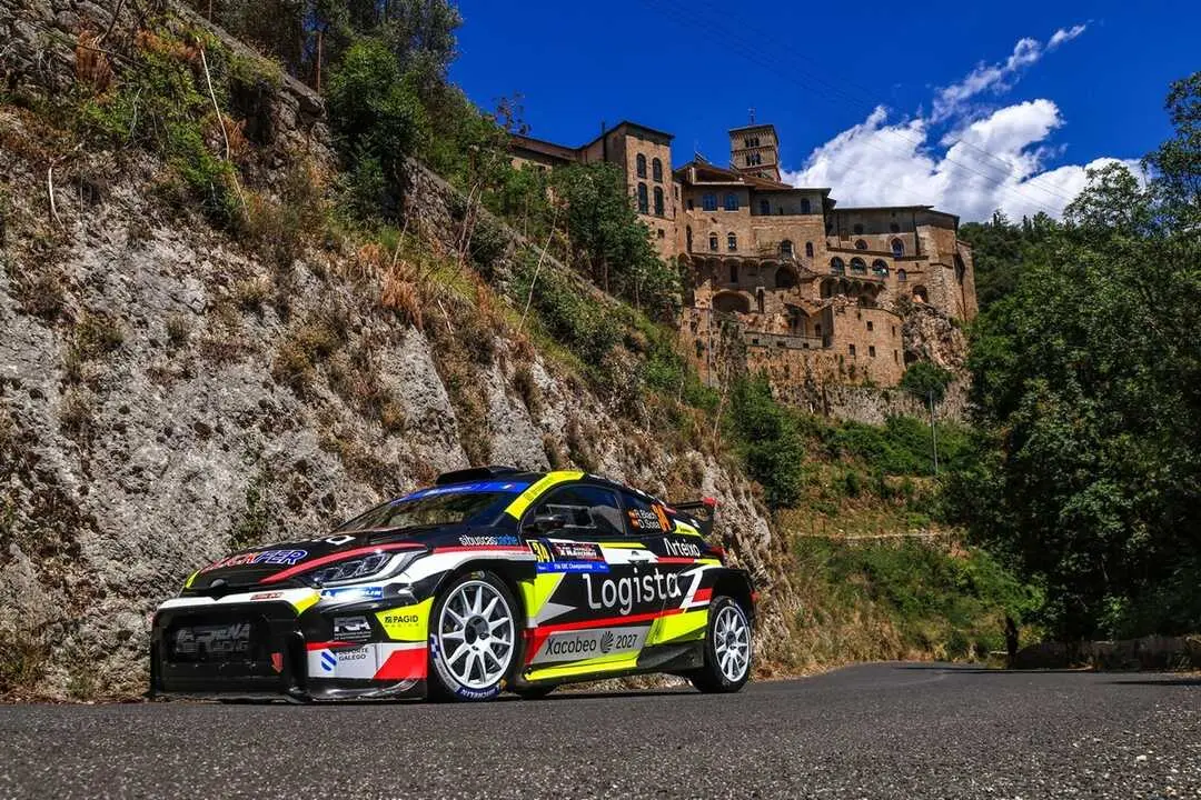 Roberto Blach Jr. listo para el Rally de Polonia.