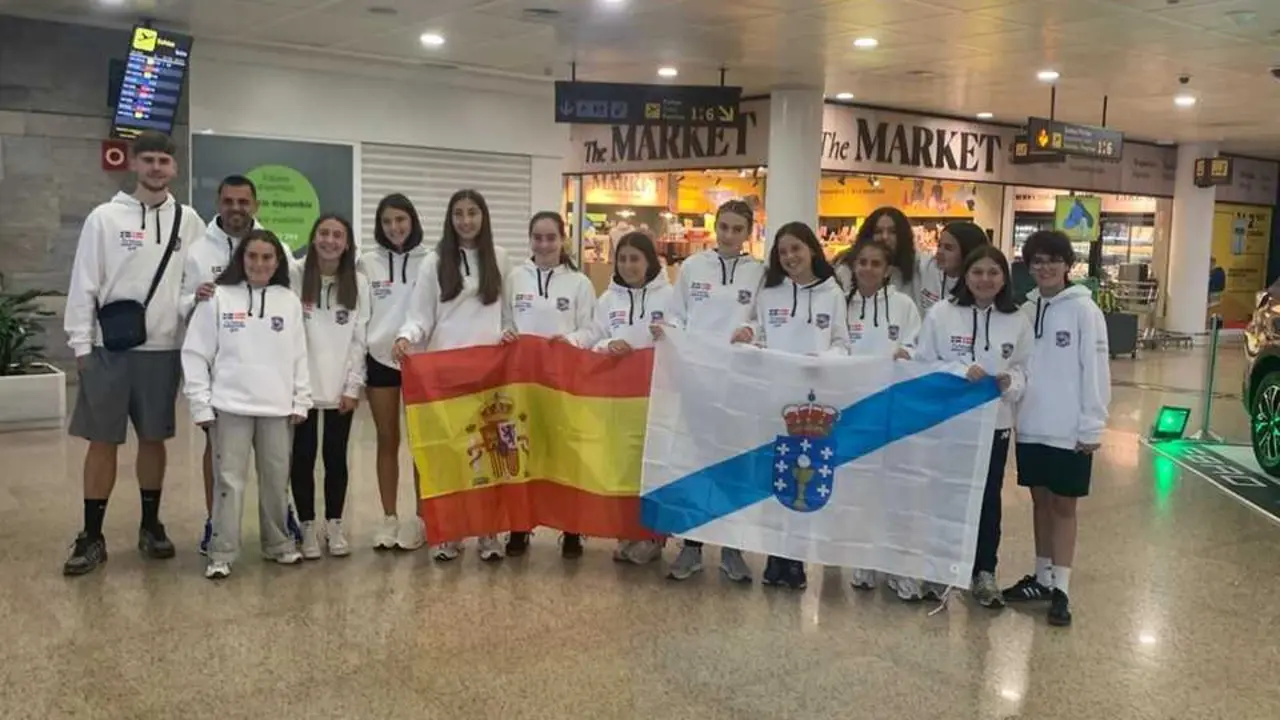 Jugadoras de Arteixo viven una experiencia internacional con Fair Play Tours.