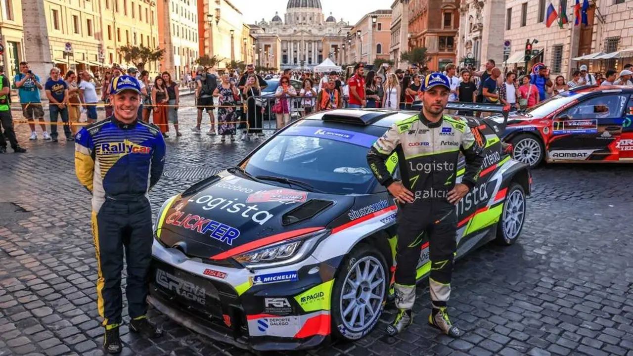 Roberto Blach Jr. completa con buenas sensaciones el Rally di Roma Capitale.