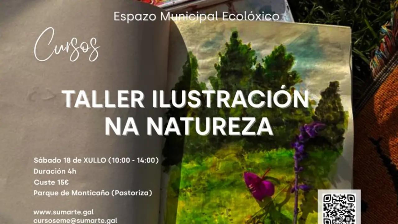 Arteixo organiza un nuevo taller de ilustraci&oacute;n en la naturaleza.