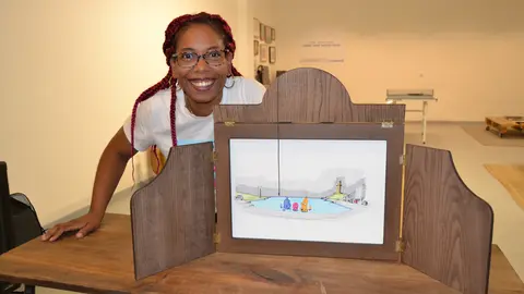 Priscila Maximino, educadora social