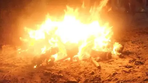 Hoguera de la noche de San Juan y denuncia falsa