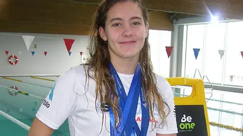 Real federaci&oacute;n Espa&ntilde;ola de Nataci&oacute;n Paula Otero