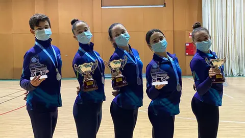patinadores Arteixo Campeonato Gallego