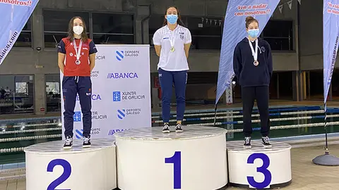 Paula Otero medalla de oro en Pontevedra