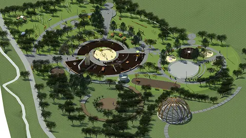 parque urbano en el Concello de Arteixo