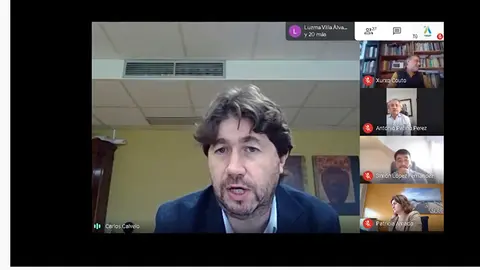 pol&iacute;ticas del PP, Psoe. Bng y Antonio Pati&ntilde;o en Arteixo